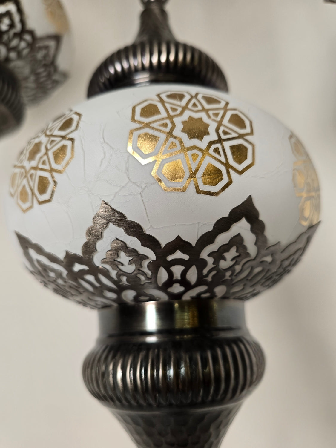 Turkish Mosaic Ceiling Light – Handmade Boho Hanging Lamp