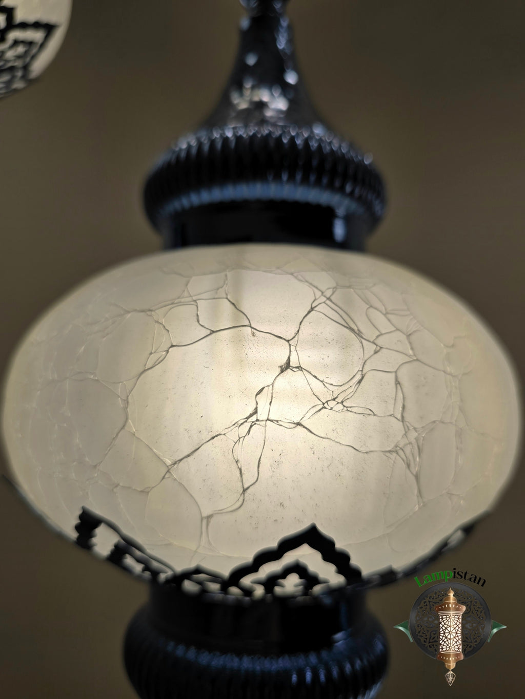 Turkish Mosaic Ceiling Light – 5 Globe Premium Handmade Boho Hanging Lamp